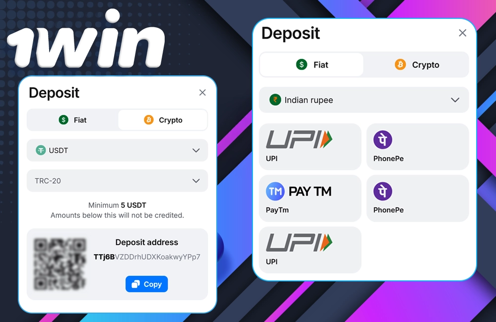 1win Deposit and Withdrawals