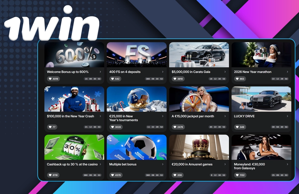 Bonuses and Promotions